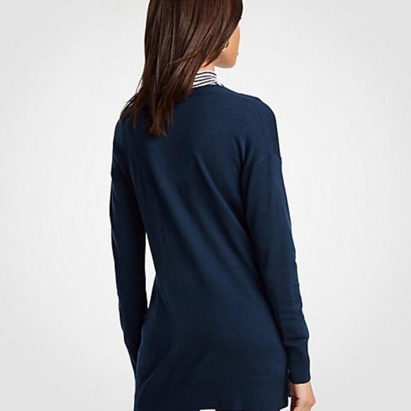 NWT Ann Taylor Women's Petite Boyfriend Cardigan - Picture 2 of 2